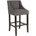thumbnail image 2 of Home Square Carmel 30" Upholstered Bar Stool in Dark Gray - Set of 3, 2 of 5