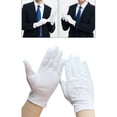 thumbnail image 2 of KCAHPAN Formal White Gloves Nonslip Hand Gloves For Men And Women Driving Formal Event, 2 of 10
