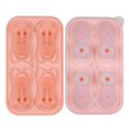 thumbnail image 1 of French Bulldog Ice-Cube Mold, 4 Hole Fun Shapes Frenchie Bull Dog Ice-Cube Tray for Whiskey,Cocktail, 1 of 5
