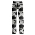 thumbnail image 5 of IYYVV Halloween Pajamas Women Pumpkin Ghost Printed Stretchy Soft Lightweight Spooky Orange Pj Pants Halloween Bottom Dark Gray S, 5 of 5