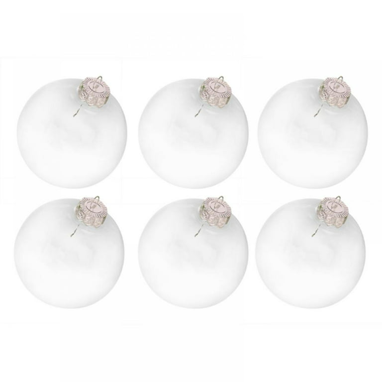 Clear Plastic Christmas Balls Baubles Sphere Transparent DIY Fillable Xmas  Tree Ornament 6/8/10CM Wedding
