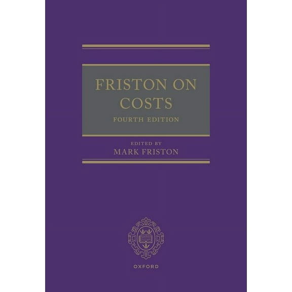 Friston on Costs, (Hardcover)