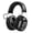 black-gel, variant on PROHEAR 037 Bluetooth 6.0 Hearing Protection Headphones,30dB SNR Safety Noise Reduction Ear Muffs,120H Playtime for Mowing, Workshops, Snowblowing - Black