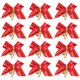 thumbnail image 1 of EeaseMX 24 lazos decorativos para árbol de Navidad, regalos y campanas., 1 of 7