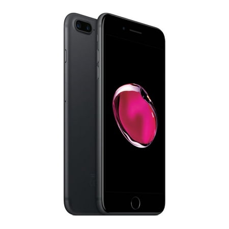 Refurbished Apple iPhone 7 Plus 128GB GSM Unlocked Black T-mobile At&T Metro (Best Dc Metro App Iphone)