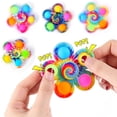 thumbnail image 2 of Fidget Spinners Toys 4 Pack, Fidget Toys for  Adults, Bulk Pop Sensory Spinner Toys Stress Relief,  Mini Fidget Toys Bulk Classroom Prizes for Birthday Party Favors Classroom Priz, 2 of 2