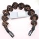 thumbnail image 3 of Diademas Trenzadas Para Mujer, Banda Para El Cabello Trenzada Gruesa, Banda Para El Cabello Elástica Ancha Clásica, Piezas Para El Cabello, Accesorio De Belleza Para Mujeres De Moda-Marrón, 3 of 4