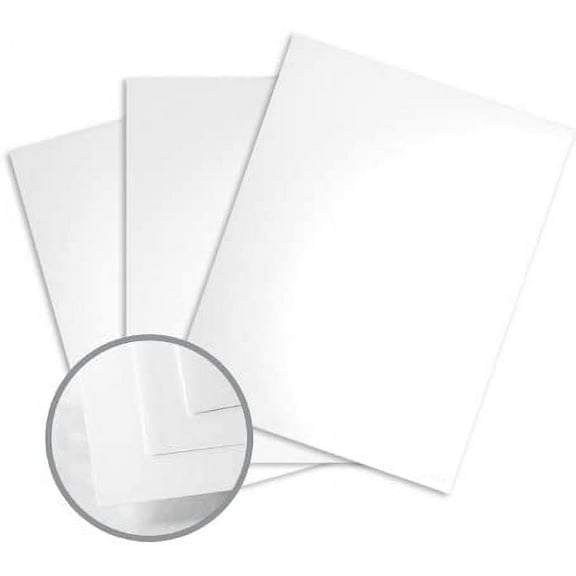 Sterling Premium Digital White Card Stock - 19 x 13 in 80 lb Cover Gloss C/2S 10% Recycled 250 per Package