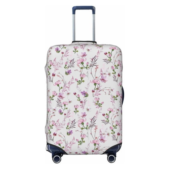Xecao Orchids Flowers print Elastic Luggage Cover, with double-sided print , is perfect for travel, business, and daily use