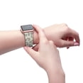 thumbnail image 4 of Beige Leopard Print Faux Leather Band For Apple Watch-Series 1-9/SE Devices, 4 of 4