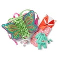 American Girl Ashlyn Welliewishers Doll Set Butterfly Backpack & Fox