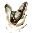 thumbnail image 1 of Pañuelo de tacto de seda Pañuelo cuadrado de satén de tamaño mediano para mujer, 1 of 5