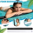 thumbnail image 5 of Pool Noodles 59" x 2.5" Inch Swimming Solid Core Foam Tube, Floating Thick Noodles for Floating, Pool Accessories (Black), 5 of 8