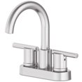thumbnail image 2 of Grifo para lavabo de baño Centerset OakBrook Alexis, níquel cepillado, 2 of 2