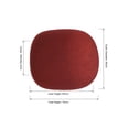thumbnail image 2 of Uxcell Thicken Ball-Type Wine-Red Mic Cover Windscreen Foam 2 Pack, 2 of 5