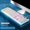 Blanc, variante sur TIMIFIS Clavier Gaming Clavier USB Filaire Clavier Flottant, Clavier Ergonomique Résistant à l'Eau à Sensation Mécanique, Clavier Rétroéclairé LED Arc-en-Ciel Ultra Mince pour Bureau, Cadeau pour Ordinateur