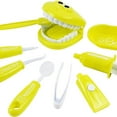 thumbnail image 2 of Ensemble de kits de Jeu de Rôle pour Enfants Docteur Ensemble de Jouets d'Apprentissage pour Dentiste Kit Dentaire Jaune, 2 of 3