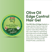 Olive Oil Edge Control Hair Gel by ORS for Unisex - 2.25 oz Gel