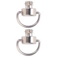 thumbnail image 1 of ESTINK 1/4 Inch D‑Ring 1/4 Inch D‑Ring Stainless Steel Camera Screw For Tripod Monopod Quick Release Plate, 1 of 8