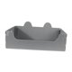thumbnail image 4 of Arenero para gatos, inodoro portátil multifuncional, contenedor de arena para mascotas Gris, 4 of 9