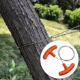 thumbnail image 4 of 70CM Manual Steel Rope Chain Saw String Wire Saw For Survival Gear (Orange), 4 of 9