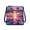 Tropical Palm Sunset, variant on HELLHERO Golden Retriever Print Shoulder Bag, Durable Multiple Zipper Pockets PU Leather Ladies Crossbody Purse for Everyday Use and Travel