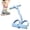 Sky Blue, variant on Upgraded 10‑Tube Foot Pedal Resistance Band – Multifunctional Latex Fitness Strap, Non‑Slip Foot Board Trainer for Full Body Stretch & Home Gym