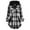 Black, variant on AherBiu Jackets for Women with Hooded Zip up Winter Fleece Thermal Loose Fitted Sweatshirts with Pockets Fall Casual Plaid Coat