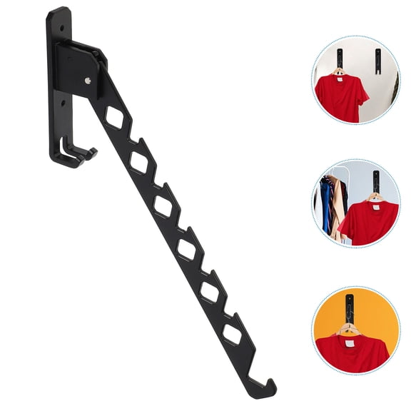 SEWCHICS Drying Rack Clothing Black Foldable 1Pcs