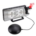 thumbnail image 2 of LED Digital Vibrante Despertador Proyección Electrónica Wake Up Espejo Relojes, 2 of 3