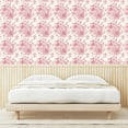 thumbnail image 4 of Ambesonne Vintage Botany Peel & Stick Wallpaper for Home, English Flora Garden, 13"x36", Pale Rose Pale Ruby, 4 of 6