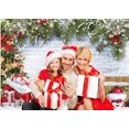 thumbnail image 2 of 7x5FT Christmas Background Photography Winter Christmas Photography Background Christmas Tree Snow Gift Decoration Background Banner For Holiday Party, 2 of 5