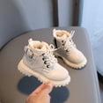 thumbnail image 5 of Herrnalise Toddler Shoes Girls British Style Fashion Lacein Hasp Non Slip Thicken Keep Warm Comfortable Boots Savings, 5 of 9