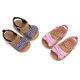 thumbnail image 3 of Verano Bebé Niñas Gingham Sandalias Casual Bowknot Zapatos De Playa Antideslizante Suela Suave A Cuadros Recién Nacido Niño Prewalker Primeros Para Caminar 0-18 Meses, 3 of 4