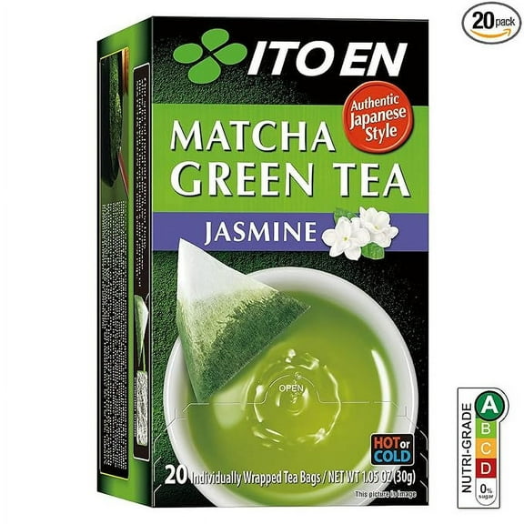 Pack of 1 Ito En Matcha Tea Green Jasmine, 20 count