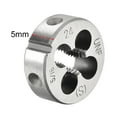 thumbnail image 3 of Unique Bargains 5/16-24 UNF 1.2" OD Round Machine  Threading Dies Tool Steel Silver Tone 1pcs, 3 of 3