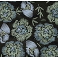 thumbnail image 4 of oneOone Organic Cotton Poplin Twill Fabric Leaves & Floral Artistic Decor Fabric Printed BTY 42 Inch Wide, 4 of 4