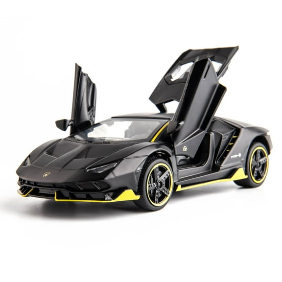 BDTCTK Centenario LP770-4 Casting Car Model Toy 1/32 Child Sound and Light Pull Back Car Zinc Alloy Toys for Kids Boy Girl Gift