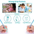 thumbnail image 4 of Empuñaduras para lápices: 10 soportes para lápices para niños, herramienta de corrección de postura para niños (juego de 10 unidades), 4 of 5