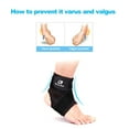 thumbnail image 3 of Sport Ankle Support Elastic High Protect Sports Equipment Safety Running Basketball Ankle Brace Support Red&M, 3 of 8