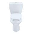 thumbnail image 2 of TOTO® Rowan? Two-Piece Elongated Dual-Max®, Dual Flush 1.6 and 1.0 GPF Universal Height Toilet, Cotton White - CST406MF#01, 2 of 2
