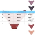 thumbnail image 3 of Levmjia Women Underwear Hip Lifting Panties No Show Briefs Seamless High Waist Soft Stretch Cotton Underwear Breathable Comfortable Everyday Wear, 3 of 5