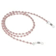 thumbnail image 3 of Maoww Eyeglasses Retainer Chain Reading Glasses Sunglass Beaded Rope Eyewear Strap Holder Decoration, Pink, 3 of 7