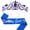 Blue+Sliver A, variant on Yoyauz Women's Birthday Crown & Belt Queen Crystal Crown Rhinestone Hair Band Set Happy Party Decoration Accessories Girls Princess Gift Set