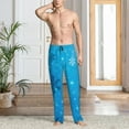 thumbnail image 2 of Naloa Winter With Snowflakes Pajama Pants Men, PJ Bottoms, Sleep & Lounge Pants-XX-Large, 2 of 6