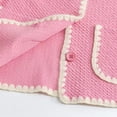 thumbnail image 5 of KYAIGUO 1-6Y Girls Spring Fall Clothes Set 2PCS Outfit Button Cardigan Tops +trousers Casual Set for Kids Toddler Baby, 5 of 9