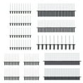 thumbnail image 3 of 200Pcs Large Flange Blind Rivets Black Rivets Assortment Kit Aluminum Automotive Rivet Replacement Set with 7 SAE Sizes and Portable Labeled Case for DIY Home Furniture, 3 of 7