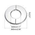 thumbnail image 2 of Wall Split Flange, 201 Stainless Steel Round Escutcheon Plate for 25mm Diameter Pipe, 2 Pack, 2 of 5