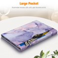 thumbnail image 4 of Funda para tablet FINTIE Galaxy Tab S10 Plus 12.4" mármol lila, 4 of 9