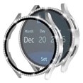 thumbnail image 1 of Estuche para reloj Samsung Galaxy Watch7 de 40 mm con decoración de diamantes de imitación y película de vidrio templado, color negro, plateado y multicolor, 1 of 5